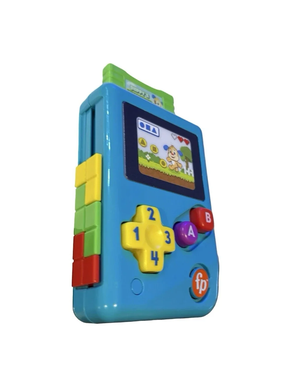 Fisher Price Laugh and Learn Little Gamer Baby Toy, 6-36 months, Blue, Tested